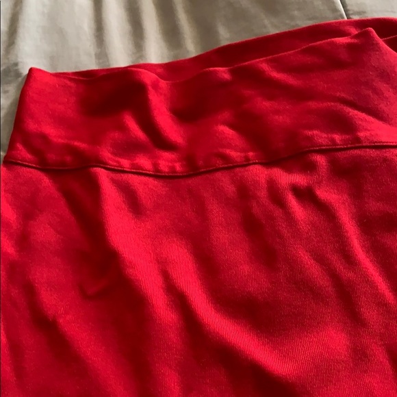 Red and Purple Sweater Skirt - Picture 3 of 4